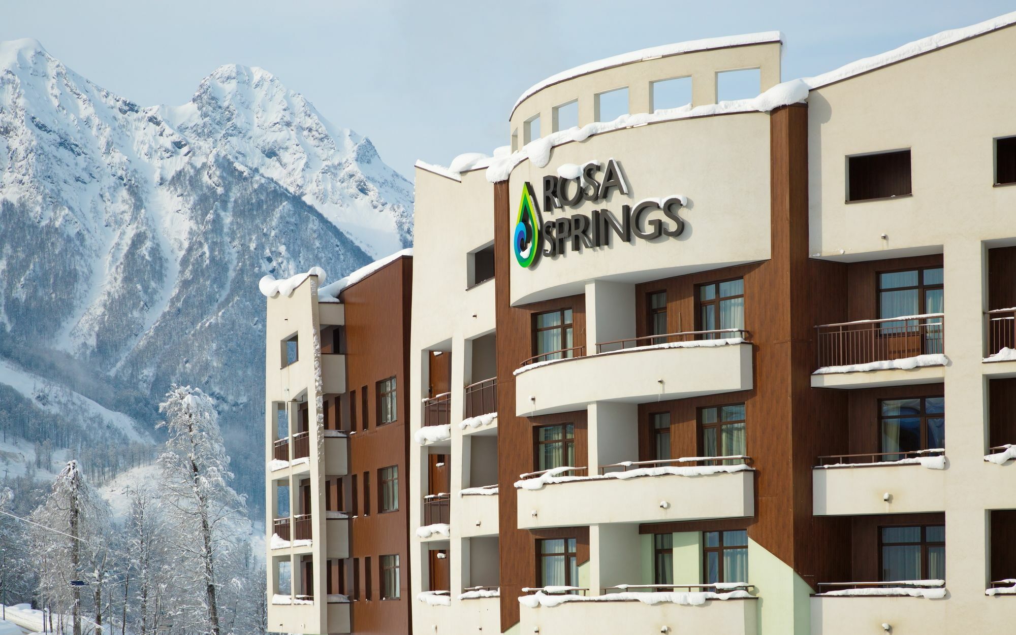 Rosa Springs Hotel Krasnaja Poljana Buitenkant foto